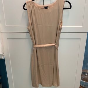 Theory Blush Sheath Silk Dress size 12
